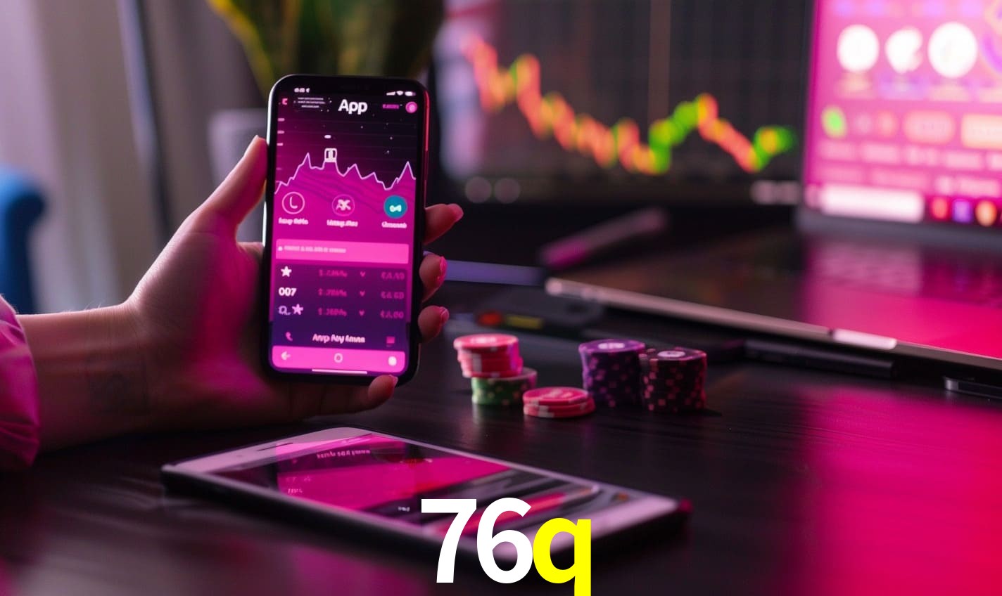 Comparação APP mobile vs versão web da 76q